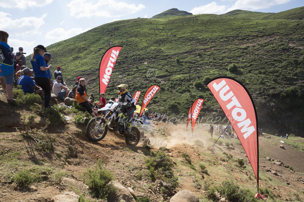 The final climb to the finish of the Motul 2016 Roof of Africa R